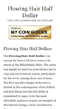 Mobile Screenshot of flowinghairhalfdollar.com